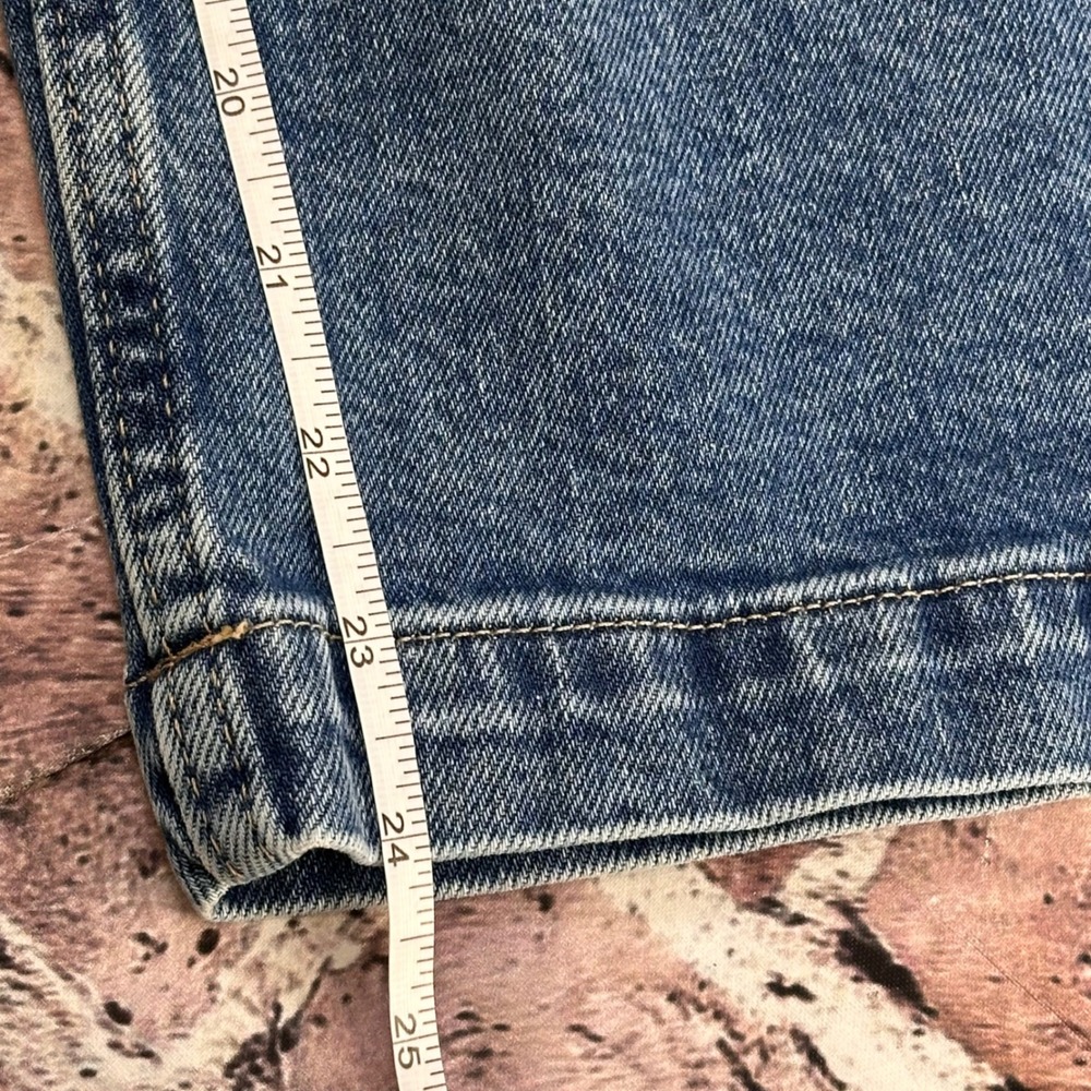 Banana Republic Premium Denim HR Clean Girl Wide-Leg Crop Jeans Blue Size‎ 29 - Picture 13 of 16